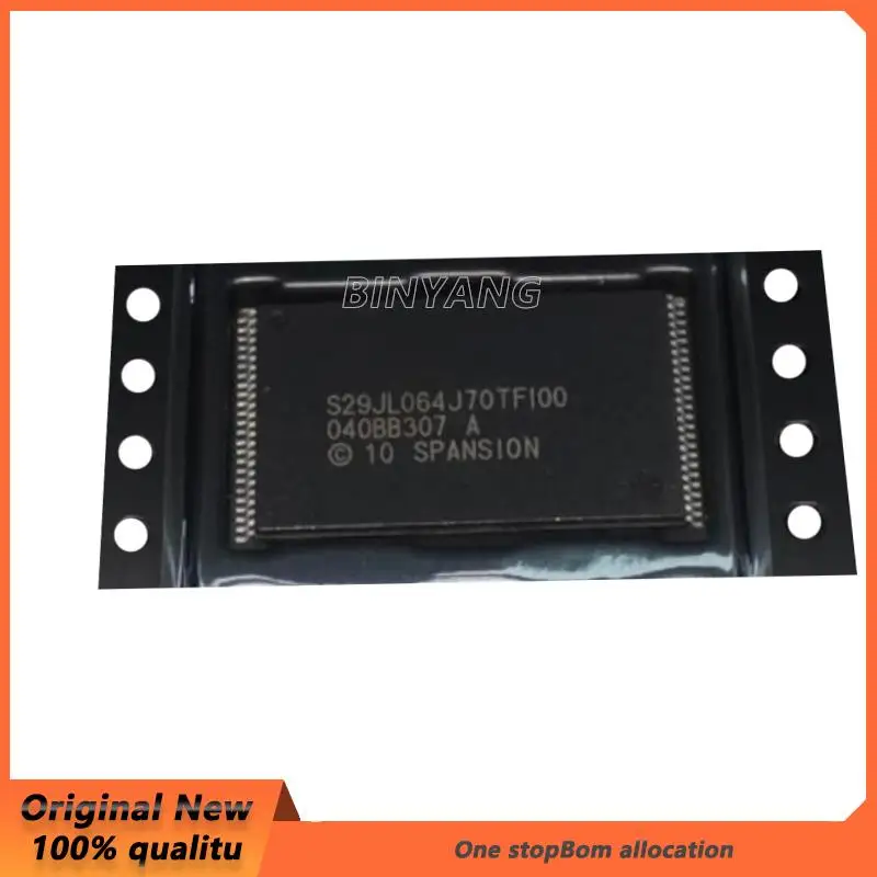 

S29JL064J70TFI000 Package TSOP-48 New Original Genuine Memory IC Chip NOR FLASH