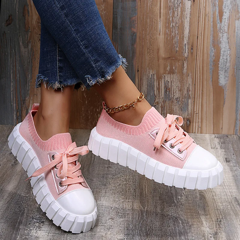 

Women Canvas Shoes High Quality Casual Shoes Canvas Rubber Female Flat Shoes