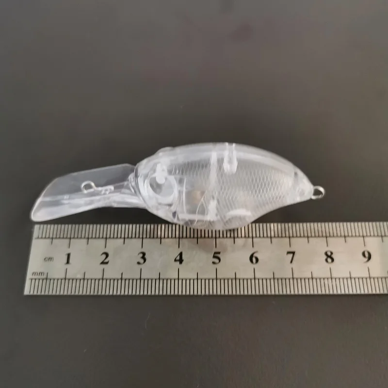 Пустые плавающие кренкбейты приманки сделай сам тело 10 г/7 г Неокрашенная