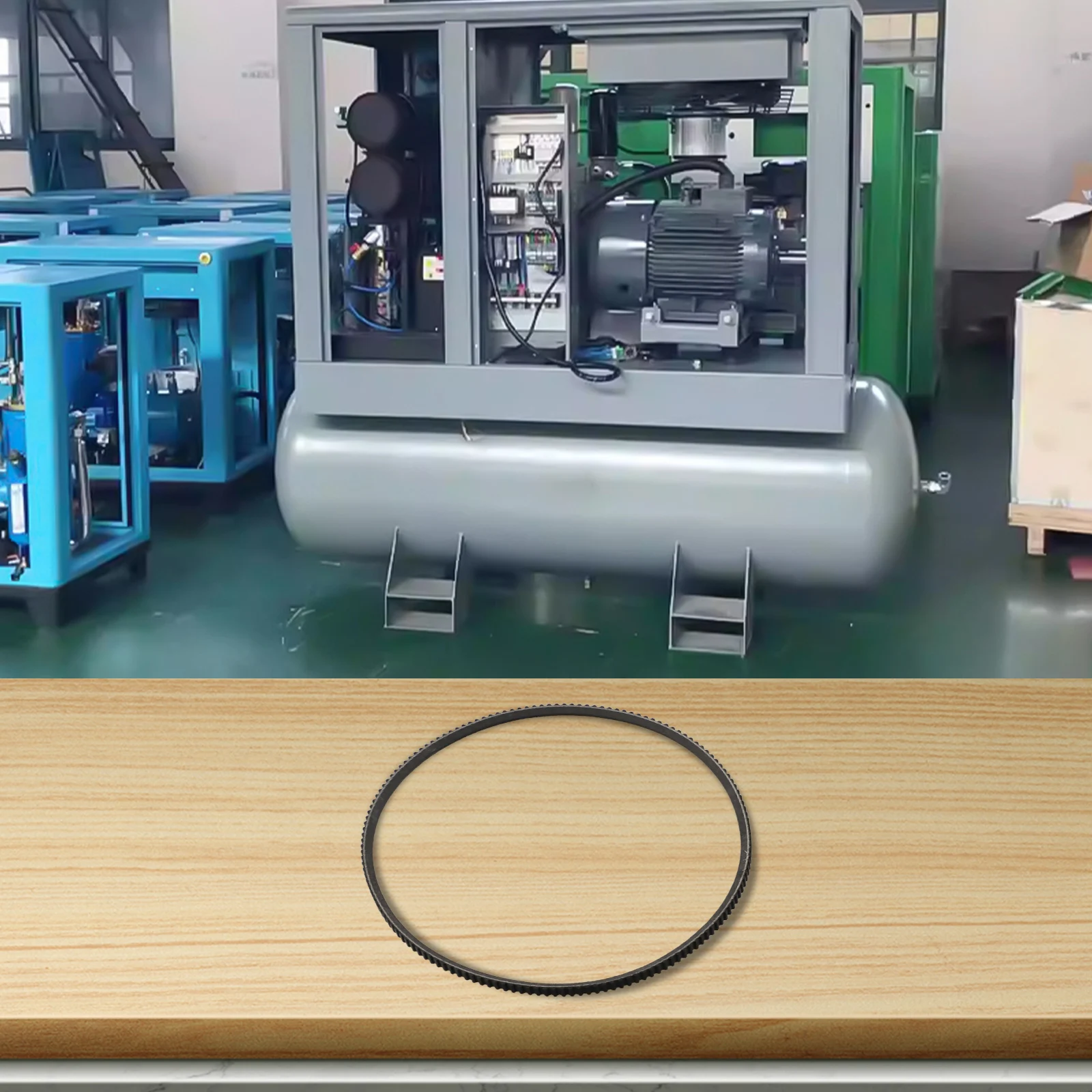 Мини токарный приводной ремень модель 5M387 для WM210 двигателя полиуретан WM210V