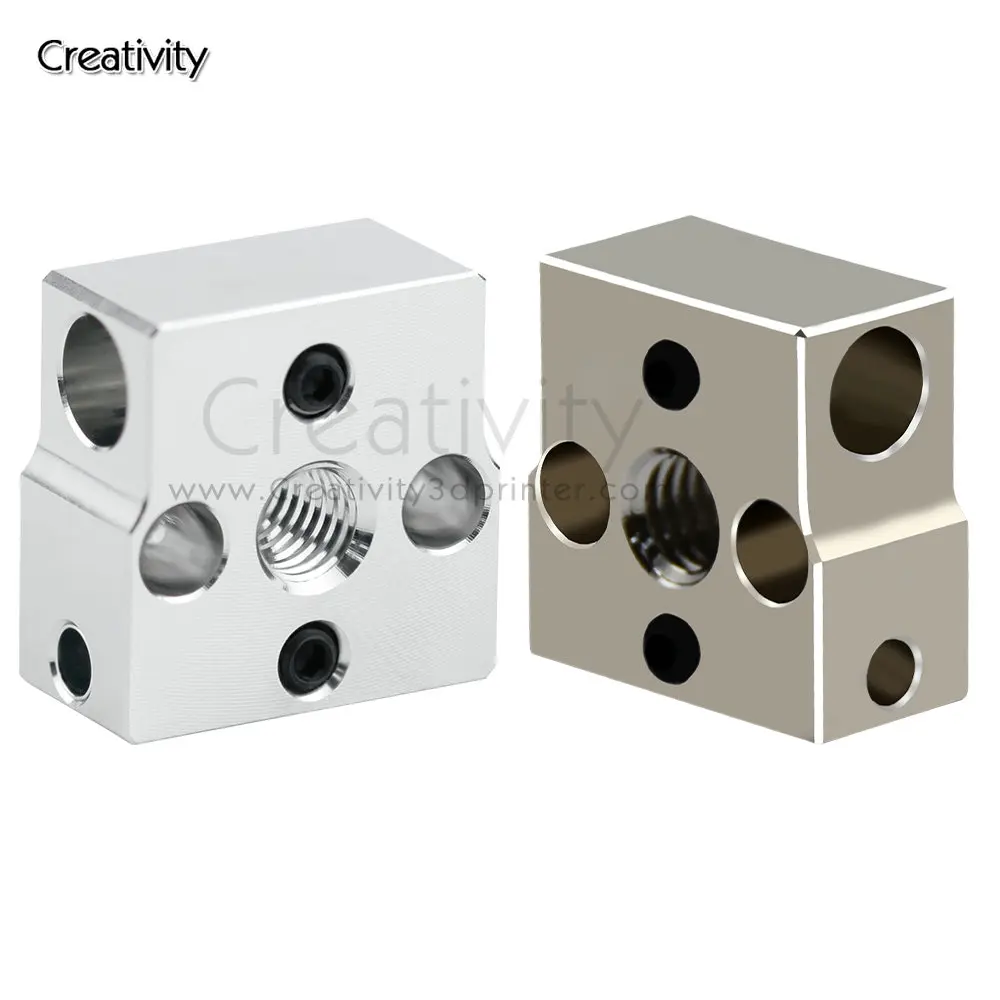 

3D Printer Upgrade CR6 SE Plated Copper Heater Block High Temperature Compatible with CR-6 SE/Max/CR-5 PRO