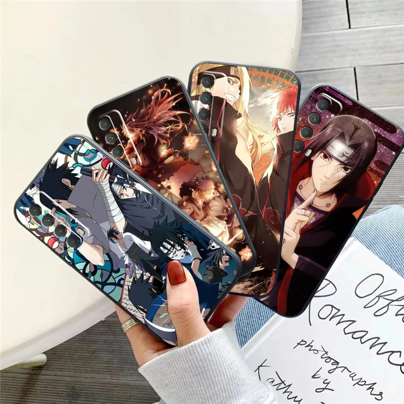 

Japan NARUTO Anime Phone Case For Huawei P Smart Z 2019 2021 P20 P20 Lite Pro P30 Lite Pro P40 P40 Lite 5G Carcasa