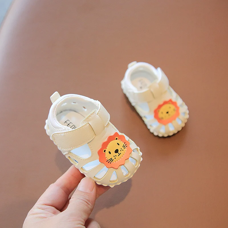 Baby Sandals One Year Old Male Baby Shoes Spring And Autumn Soft Soled Shoes Summer 6 To 12 Months Infant Shoes Female Baby 8