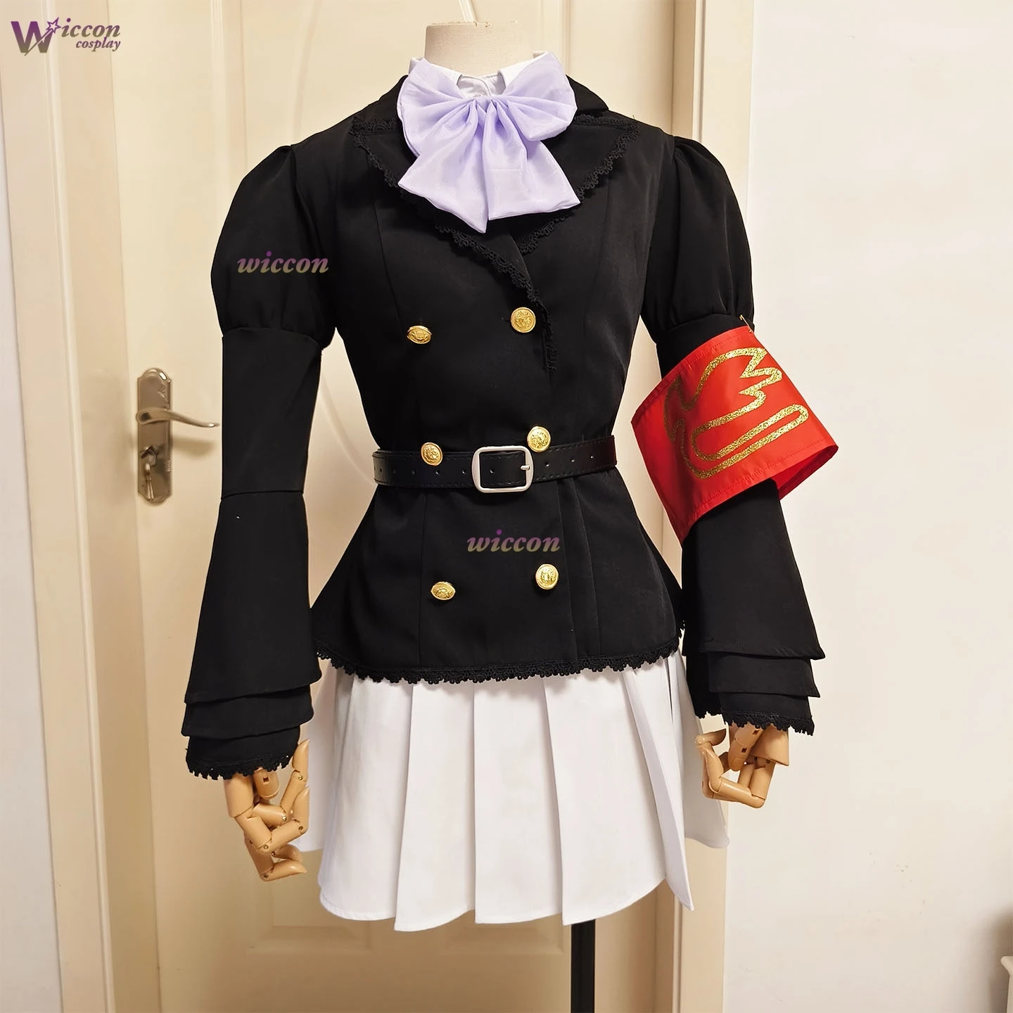 Фото Костюм для косплея Umineko no Naku Koro ni Ange Ushiromiya, игровой аниме-костюм, наряд для Хэллоуина, карнавала, ролевых игр, полный комплект, высокое качество №3