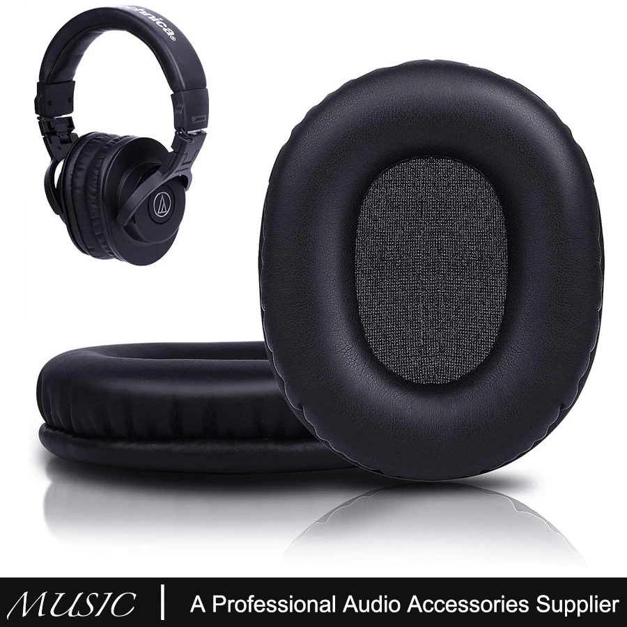 

Амбушюры ATH M-Series, сменные амбушюры для наушников Audio Technica M50x /M50 /M50xBT /M50RD /M40X /M30x /M20x /MSR7