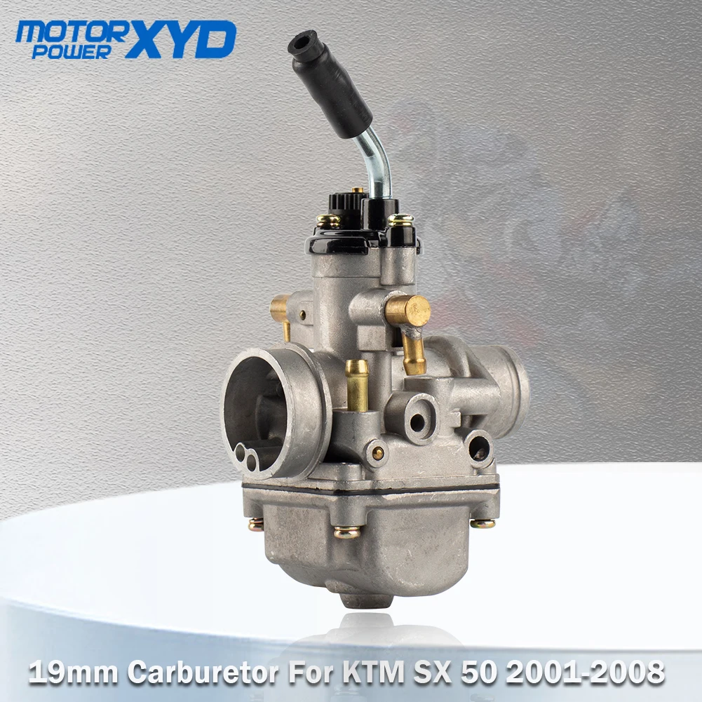

Карбюратор мотоцикла 19 мм с карбюратором для KTM SX50 50cc SX 50 50SX Junior Dirt Pit Bike, детали карбюратора 2001-2008