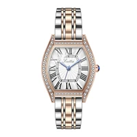 2022 vogue oval dial watches for women elegant rhinestone bracelet watch ladies diamond dress quartz wrist watch relogio
