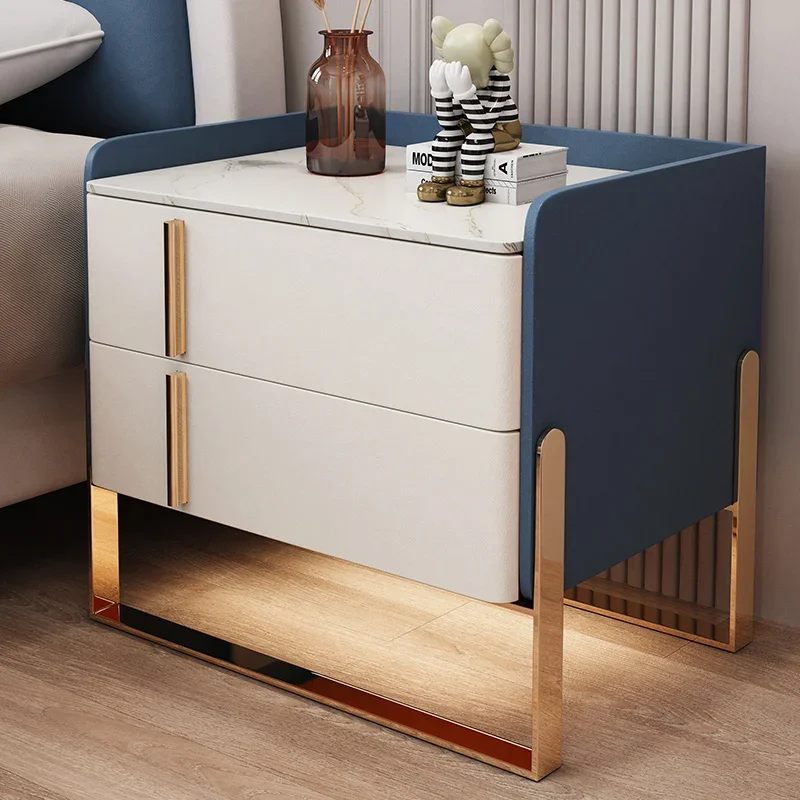 Кофейный прикроватный столик в скандинавском стиле ночная тумбочка для спальни