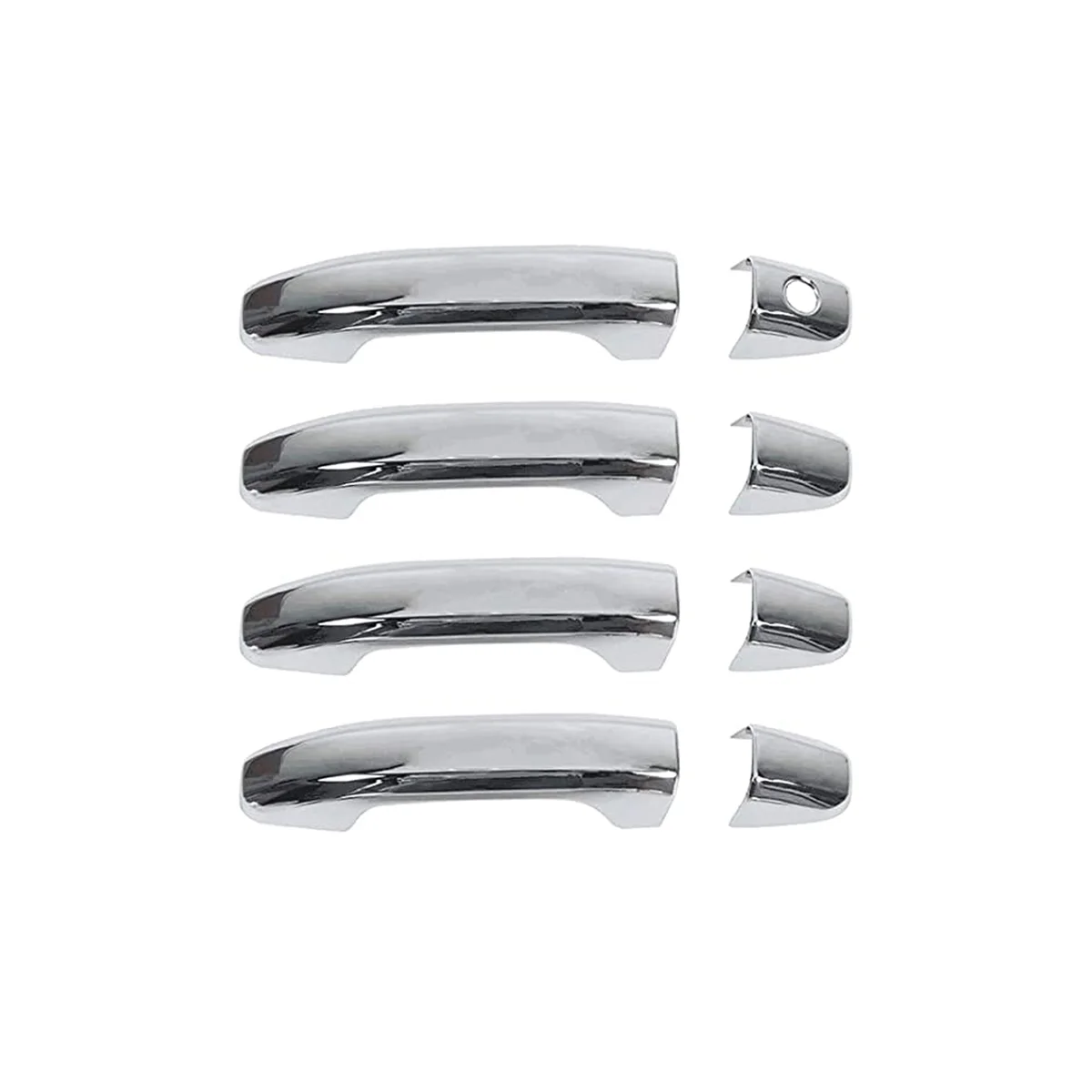 

Outer Door Handle Covers Trim Exterior Accessories for 2014-2020 ,ABS