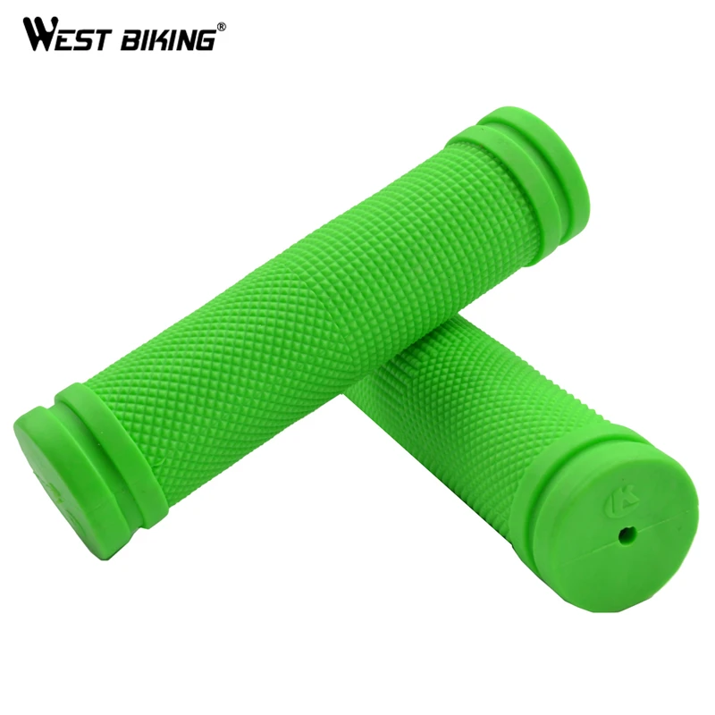

WEST BIKING Bike Grips Bicycle Mountain Bike Soft Rubber Handlebar Grips MTB Road Riding Cycling Bike Bicycle Handlebar Grips