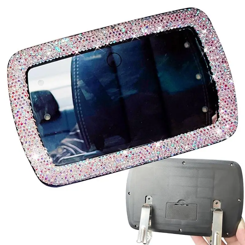 

Car Sun Visor Mirror LED Sun Visor Mirror Adjustable Portable Auto Visor Mirror With LED Lights Cosmetic Mirror For Women Car