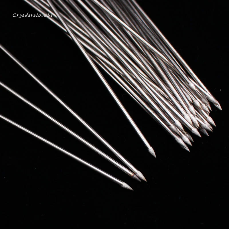 Игла для барбекю 100 шт. нить мяса подвеска Грили инструменты из нержавеющей стали
