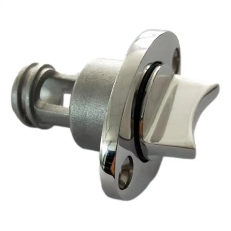 

Boats Garboard Drain Plug Compact Garboard Drain Stopper Stainless Steel 38x50mm Rust-resistant Drain Plug Replacement For Most