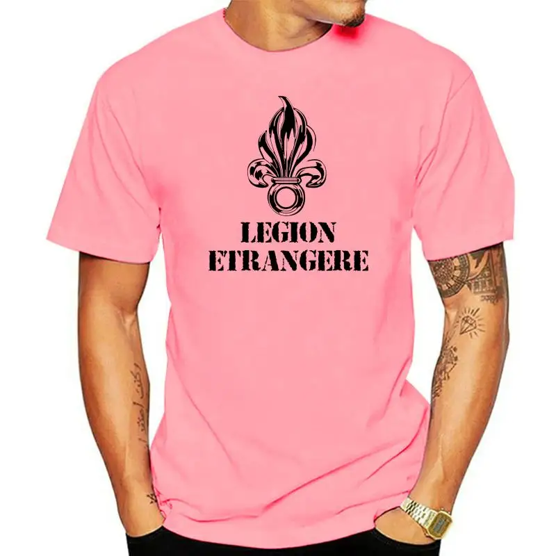 2022 модная хлопковая футболка LEGION FOREIGN армия Франции иностранный легион военные