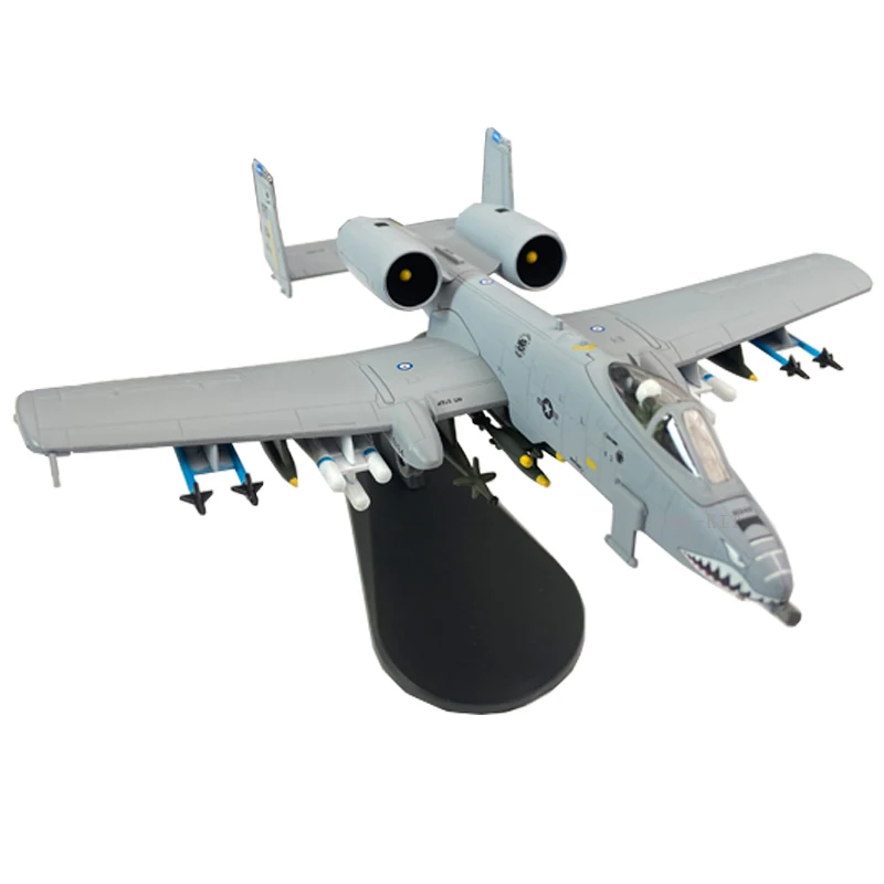 Масштаб 1:100 US A-10 A10 Thunderbolt II атака истребитель литой под давлением металлический