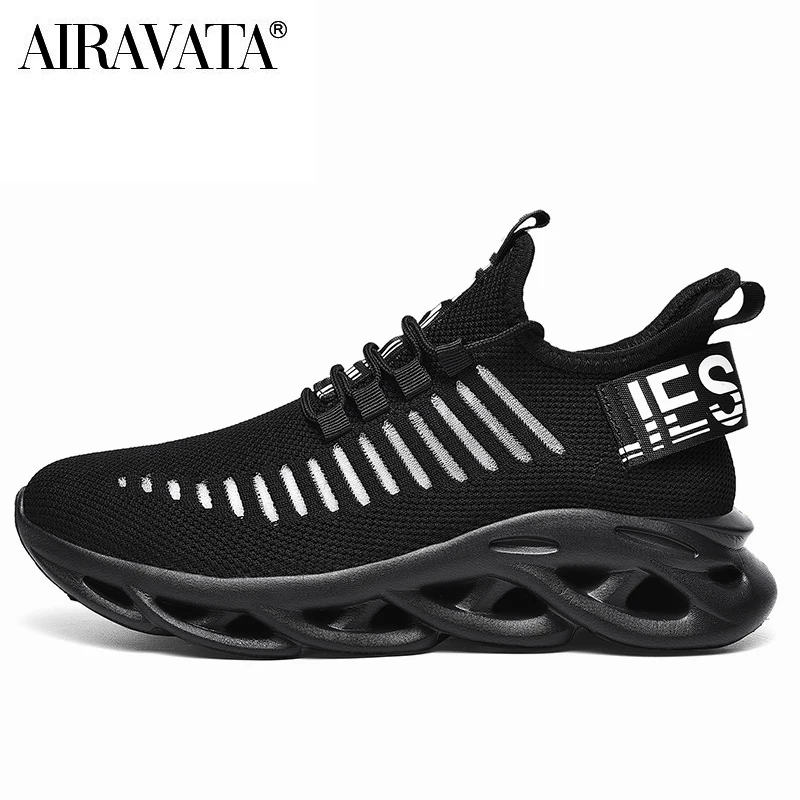 

Men Sneakers Fashion Breathable Running Shoes Outdoor Casual Shoes Lace Up Tennis Trainers