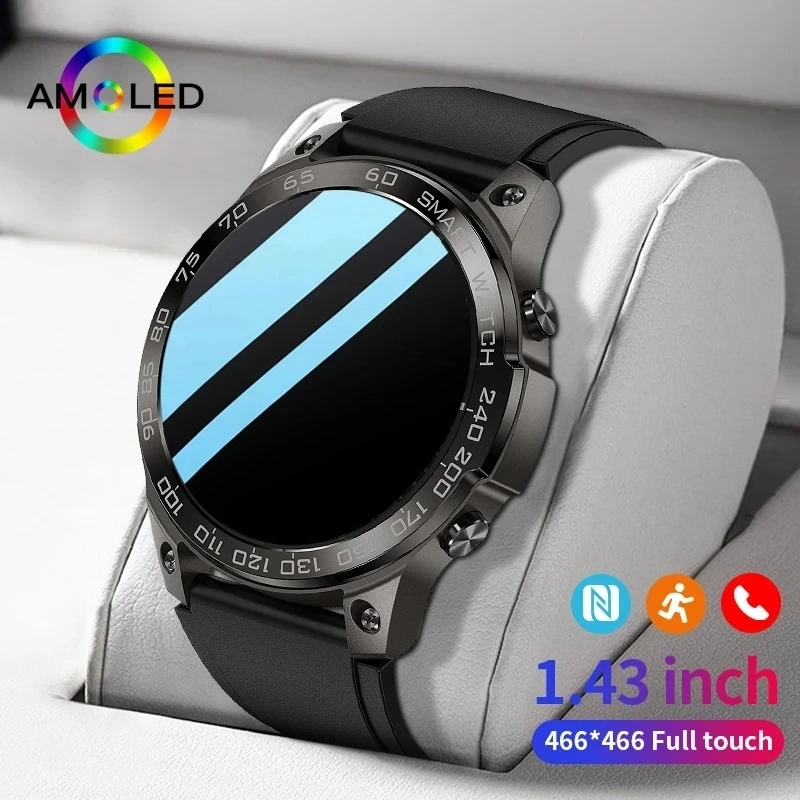 

2023 New Smart Watch Men Always-on Display Voice Calling Sport Men's Watches IP68 Waterproof Smartwatch For Huawei Xiaomi iPhone