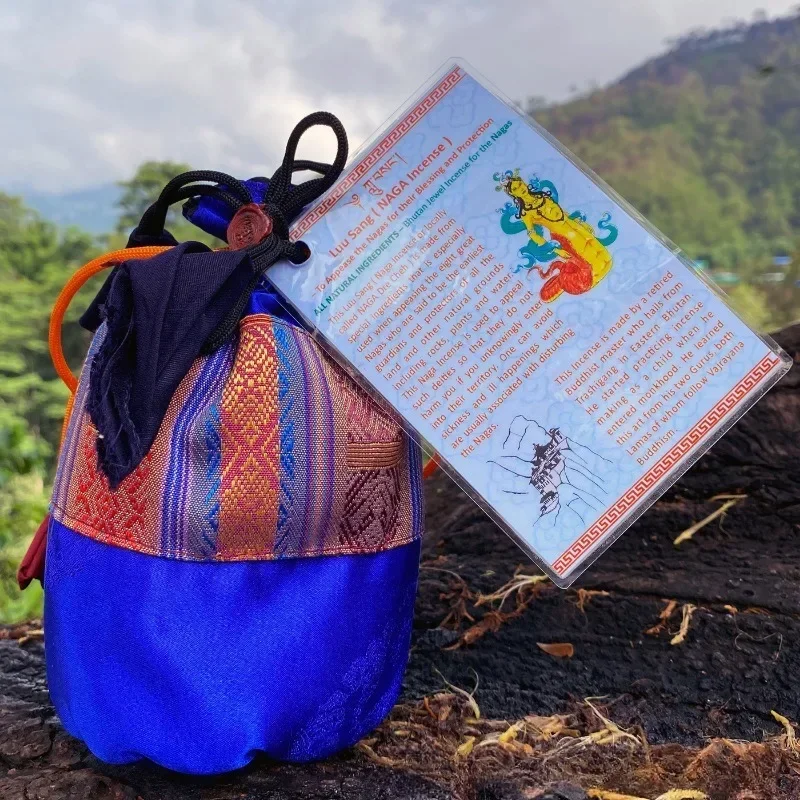 Порошок благовоний Bhutan Dragon для дома в помещении/демплей буддийский зал очищающий