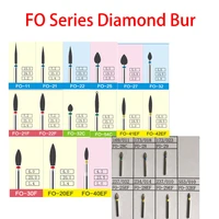 rz3s 10 pcs strawberry type dental diamond burs fg 1 6mm diameter fo 25effo 32effo 28fo 28cfo 28effo 29fo 29ef