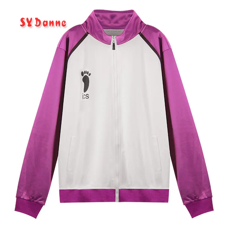 

Haikyuu куртка Shiratorizawa школьная форма пальто куртка брюки спортивная одежда волейбол Джерси Аниме Косплей Костюм