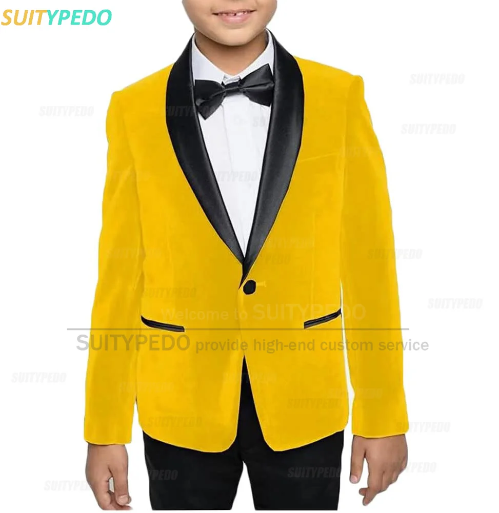 Модный костюм для мальчиков, костюм для выступления, 2 предмета (пиджак ...