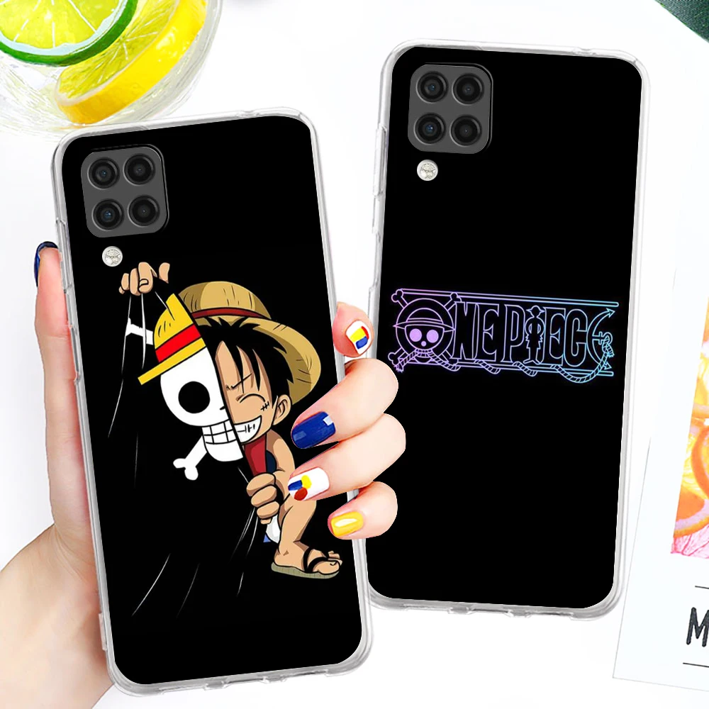 

Anime Art Cute O-One P-Piece Transparent Phone Case For Samsung A73 A72 A71 A53 A52 A51 A42 A34 A33 A32 A21 A13 A04 A03 5G