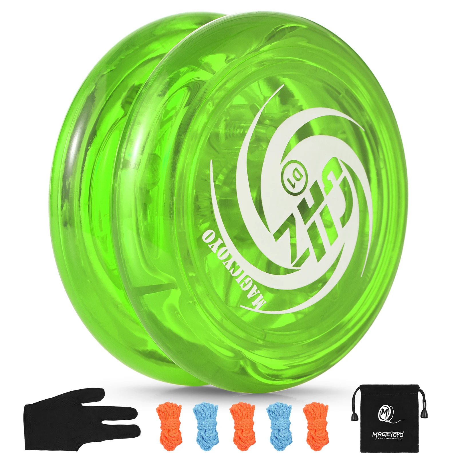 

Йо-Йо для детей, мяч Йо-Йо с 5 сменными нитями, сумка для хранения перчаток для начинающих, развлекательные игрушки