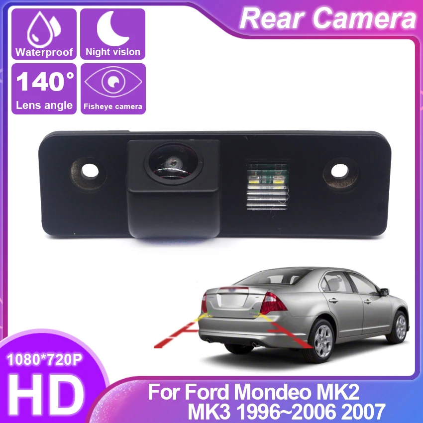 CCD HD Fisheye задний вид водонепроницаемая высококачественная камера RCA для Ford Mondeo MK2