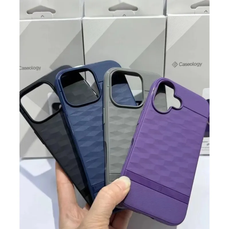 Нескользящий Чехол Magsafe Bsgp Caseology С Матовым Узором Для Iphone 16 Pro Max/15 Max/16 Plus