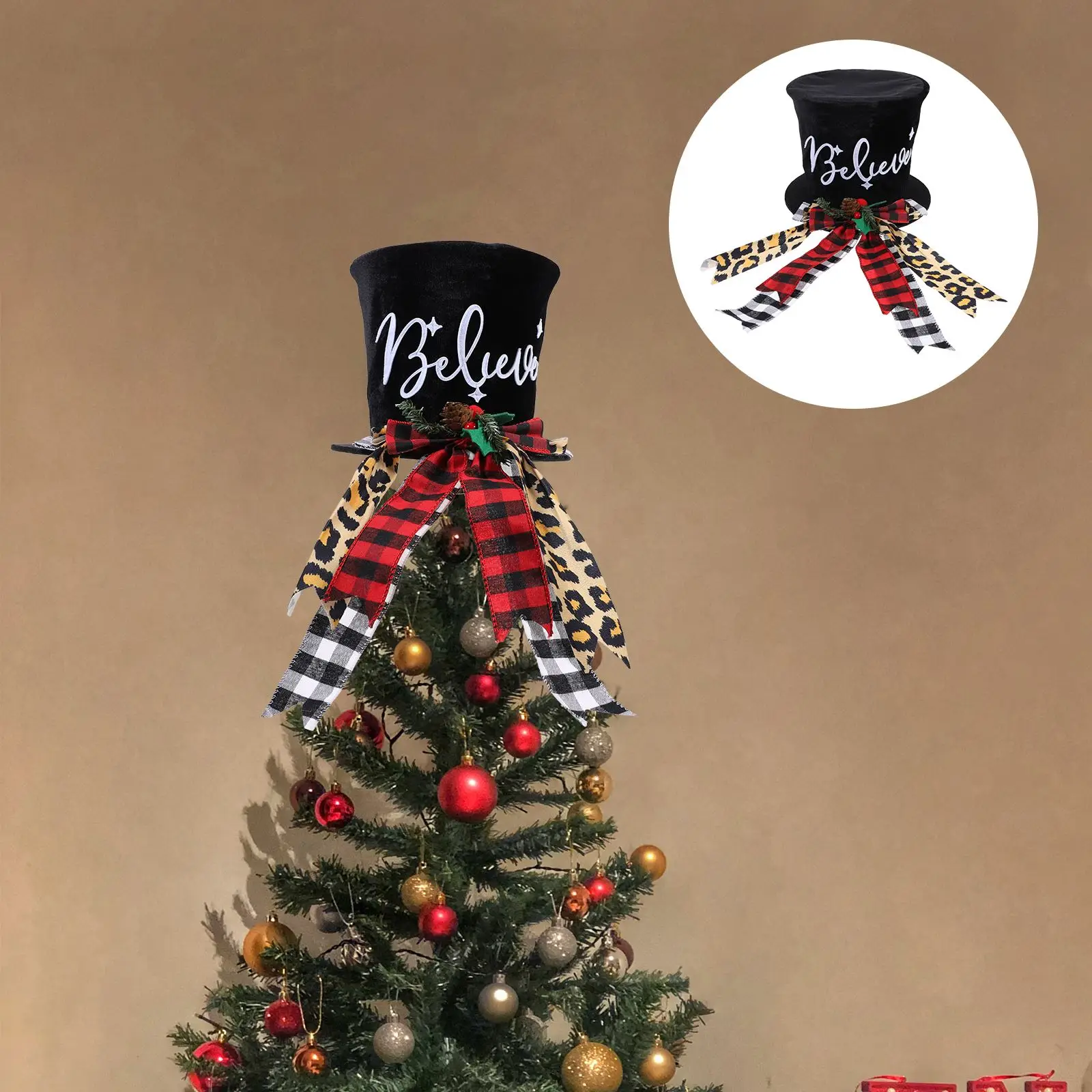 

Топпер для елки, Рождественская шляпа, гайковёр, звезда, подвесные украшения, праздничное украшение, красный Санта, фигурка солдата Gnome