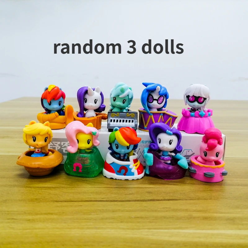 

Hasbro My Little Pony фигурка единорога RainbowDash редкость PinkiePie звезда Мерцающая принцесса Луна принцесса Cadance сияющая Броня