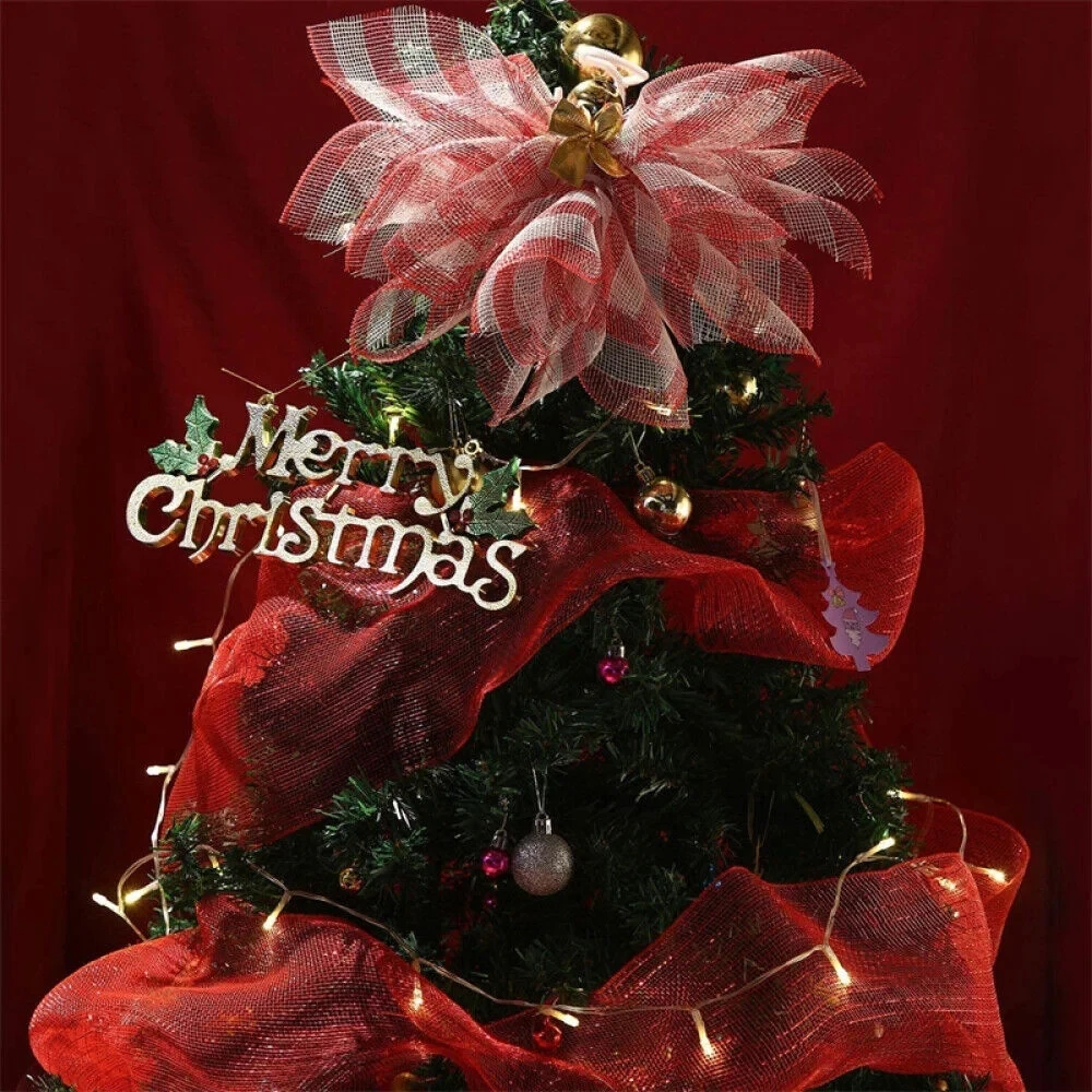 Рождественские украшения ручной работы 26 см красно-белый венок из кролика для