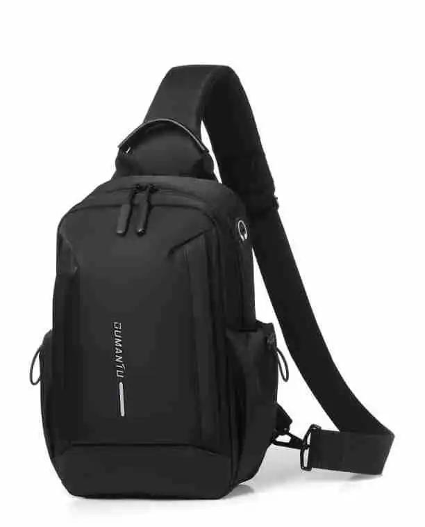 2023 Men Chest Bag Sports Backpack Fashion Versatile Crossbody Bag Outdoor Cycling Black Grey Multi Function Cross Bag for Men