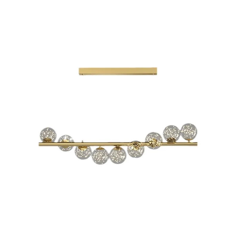 Гипсофила молочно-белый круг стеклянный подвесной светильник скандинавское