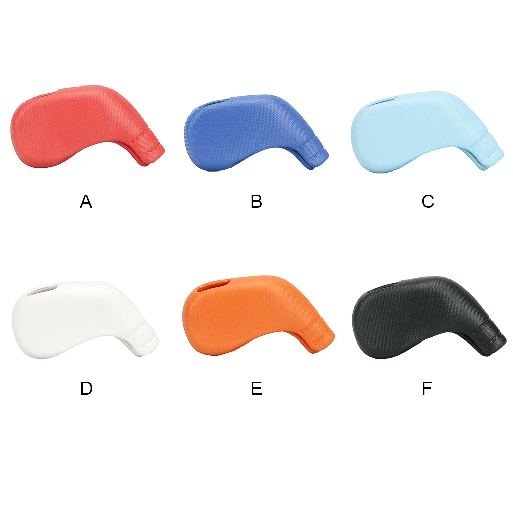 

1 2 3 5 Golf Club Cover TPE Waterproof Putter Iron Head Covers Portable Replacement Removable Protector Outside Gifts Blue