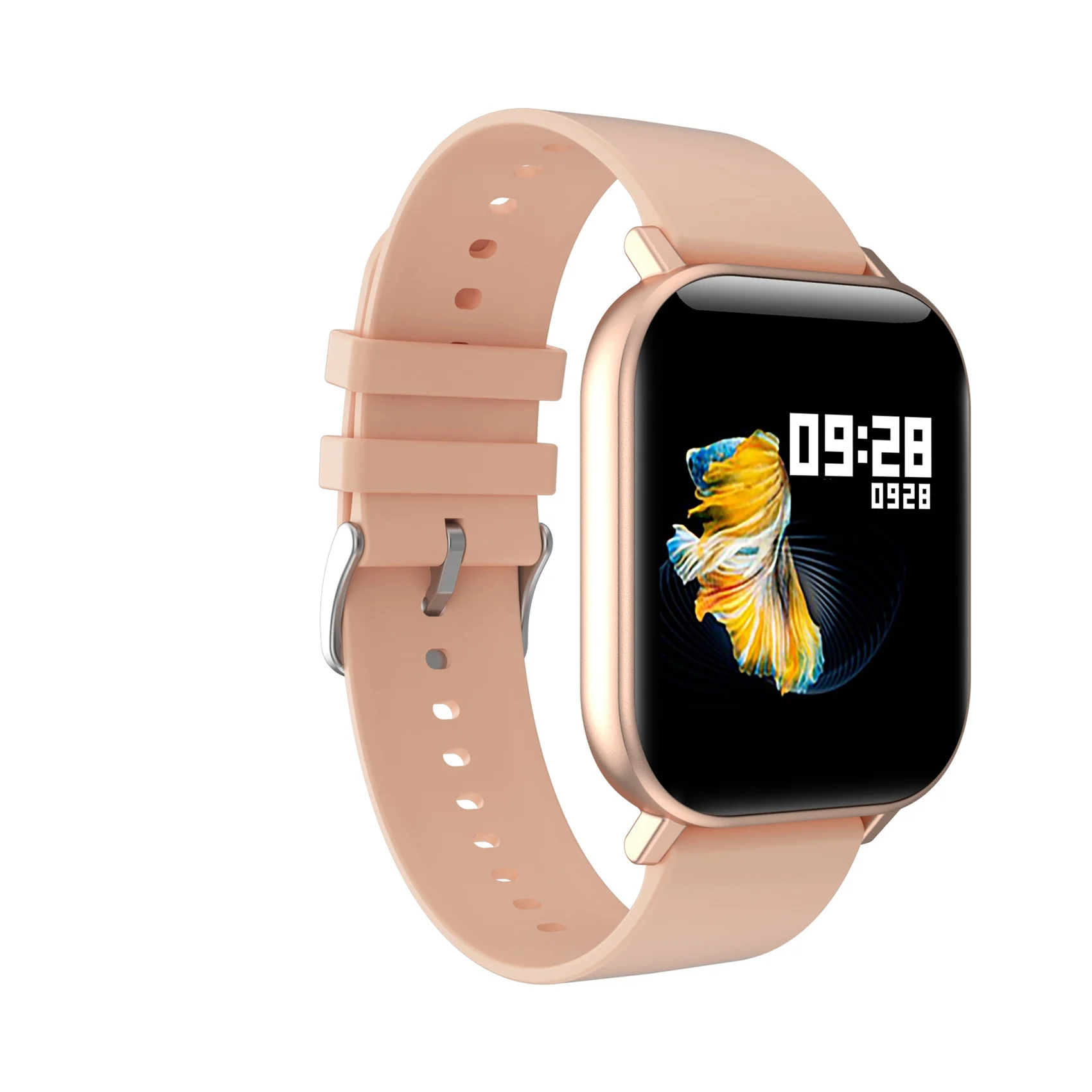 

T68 IP67 многофункциональные смарт-часы спортивный Bluetooth Смарт-браслет монитор сердечного ритма фитнес-трекер браслет розовый