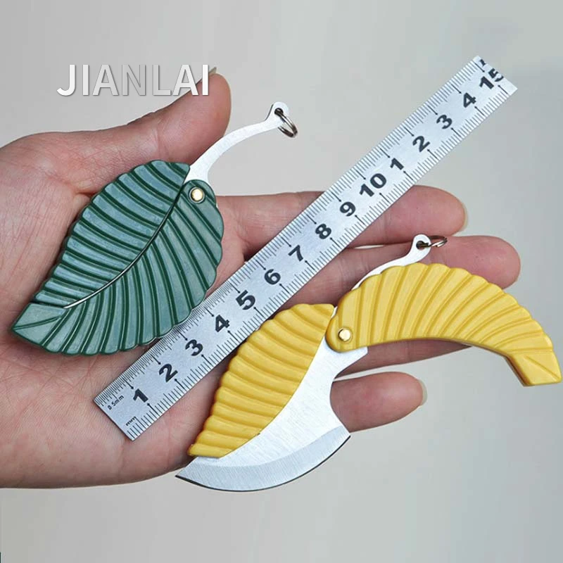 

NEW Multifunctional Folding Leaf Knife Folding Keychain Knife Outdoor Camping Knife Camping Equipment Hunting Knife
