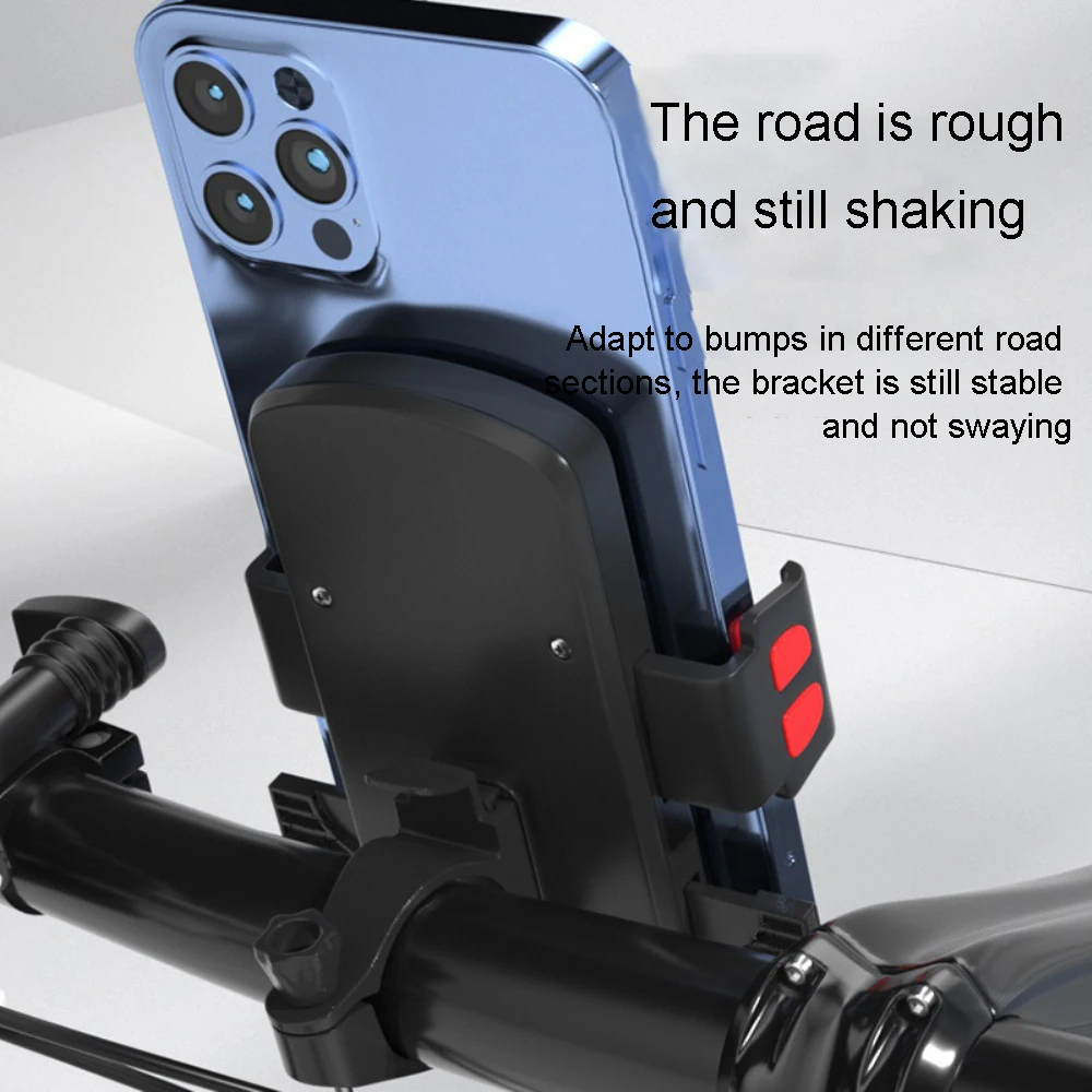 

One Click Take Navigation Bracket Fast Stable Riding Support Second Speed Pick-up Bicycle Mobile Phone Holder One Hand Operation