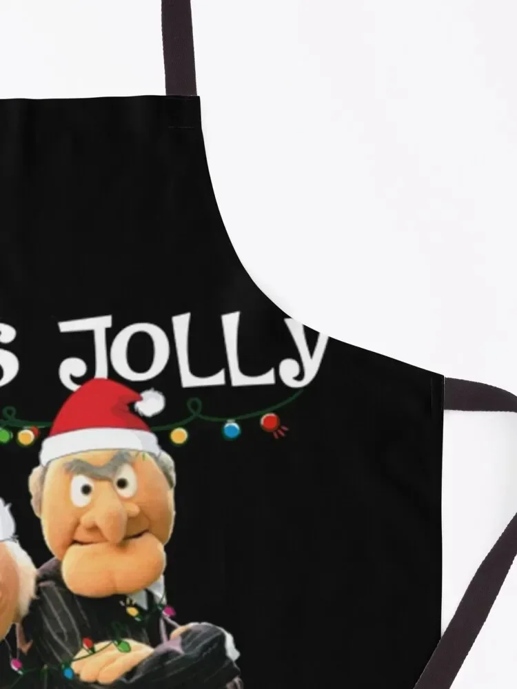 Is This Jolly Enough Christmas Apron women's work gift kitchen gadgets Women Kitchen'S