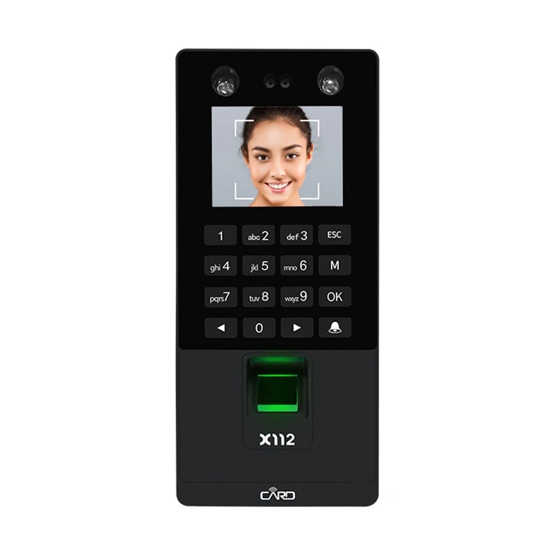 

Biometric Facial Access Control System RFID Fingerprint Face Attendance Machine Support Face Password TCP/IP Network