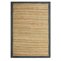 rug 100 natural jute braided style runner carpet modern rustic look area rugs