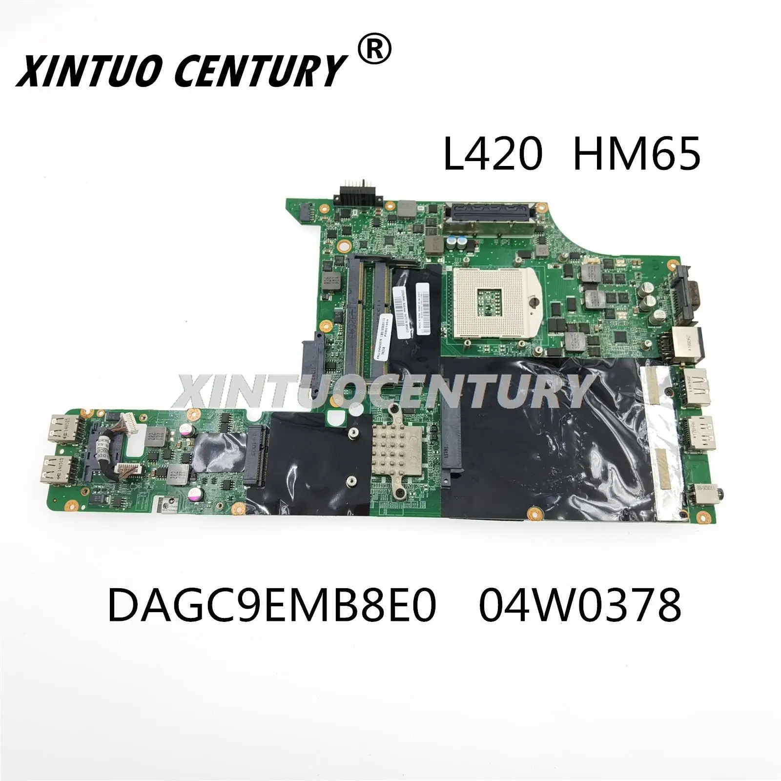 

For Lenovo thinkpad L420 HM65 computador portátil mainboard DAGC9EMB8E0 04w0378 DDR3 placa-mãe 100% test