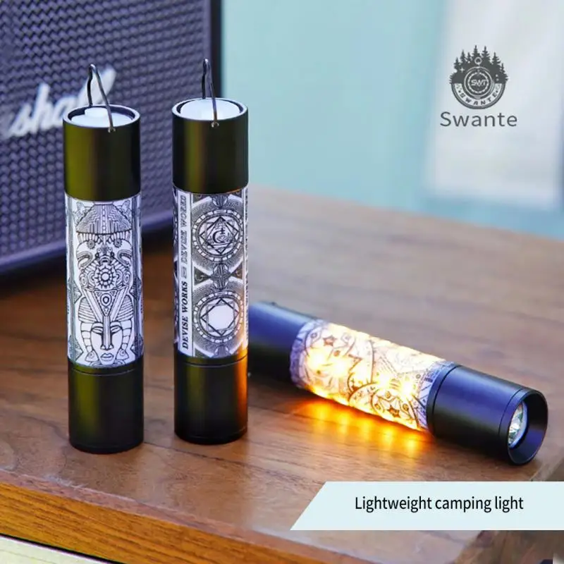 

Mosquito Repellent Lamp Practicality Type-c Charging 6 Light Modes Usb Interface Ultra-long Battery Life Small Stick Lamp