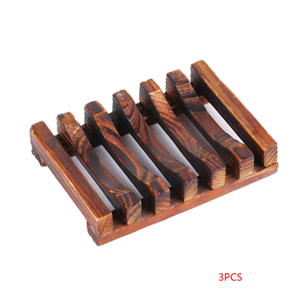 

3 шт., деревянный держатель для мыла