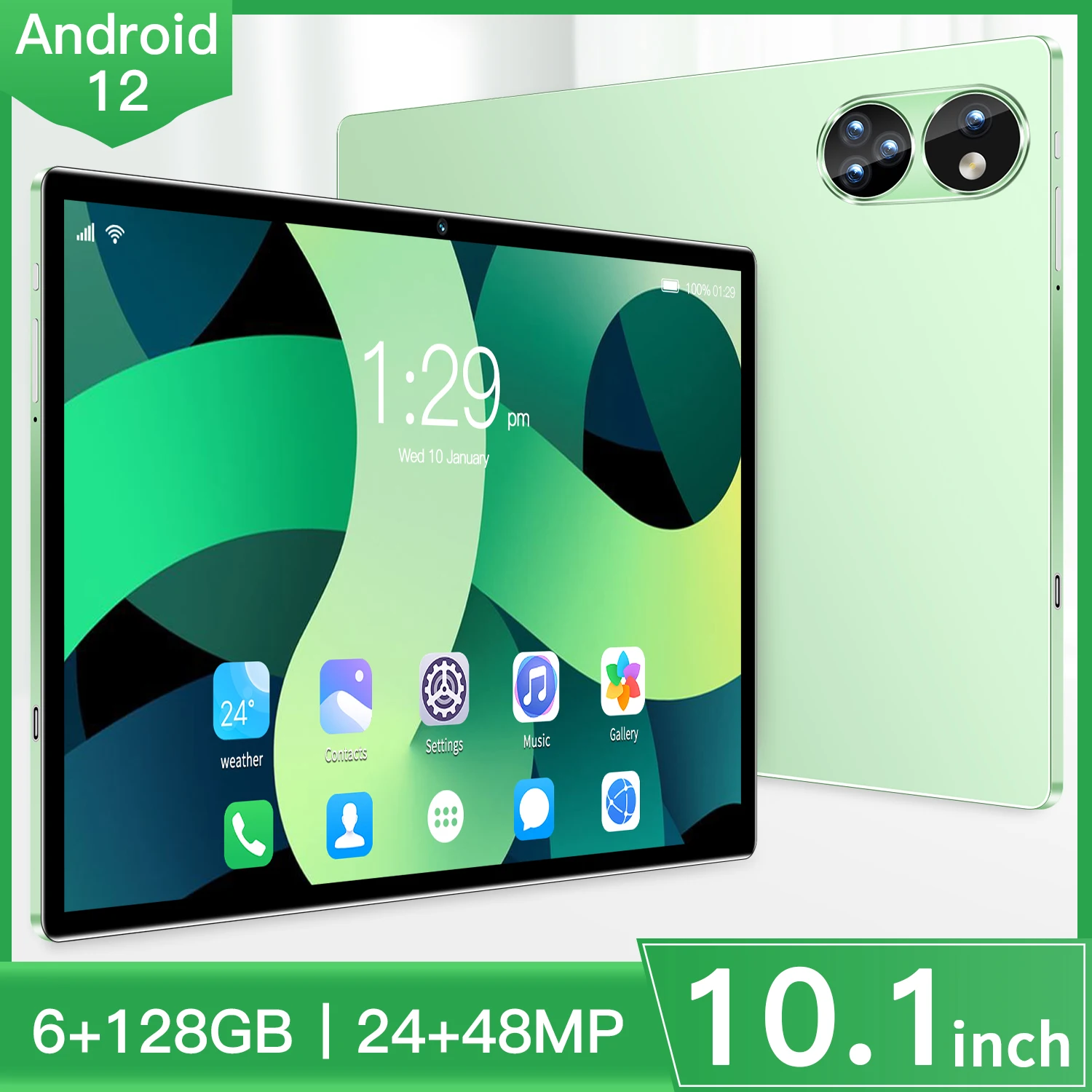 

Планшет World Premiere】 Tab 13, Восьмиядерный процессор MTK Helio G85, 6 ГБ + 128 ГБ, 8000 мАч, экран 10,1 дюйма FHD +, android, камера 13 МП