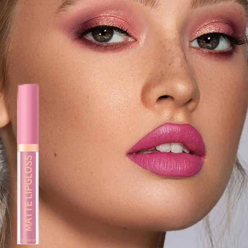 

4 шт./набор, водостойкий матовый блеск для губ