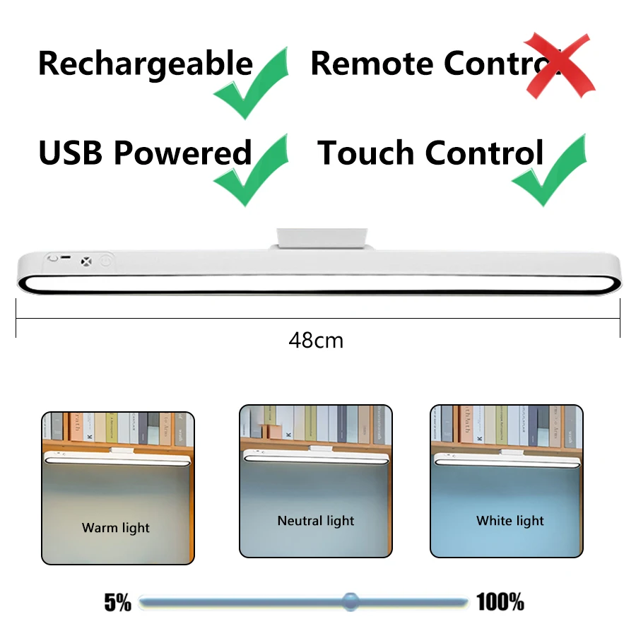 

Настольная лампа Htomaza с магнитной подвеской