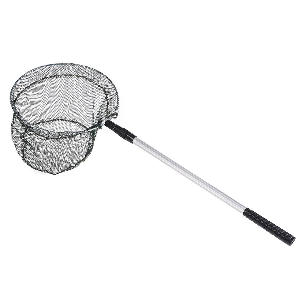 

Aluminum Alloy Retractable Fishing Net Telescoping Foldable Landing Net Pole Folding Landing Net For Fly Fishing