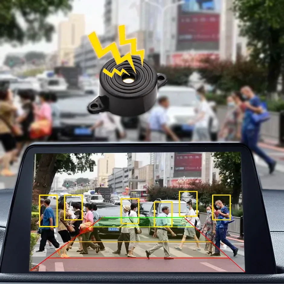 ADAS AI AHD1080 720P Резервная камера Интеллектуальное распознавание слежения