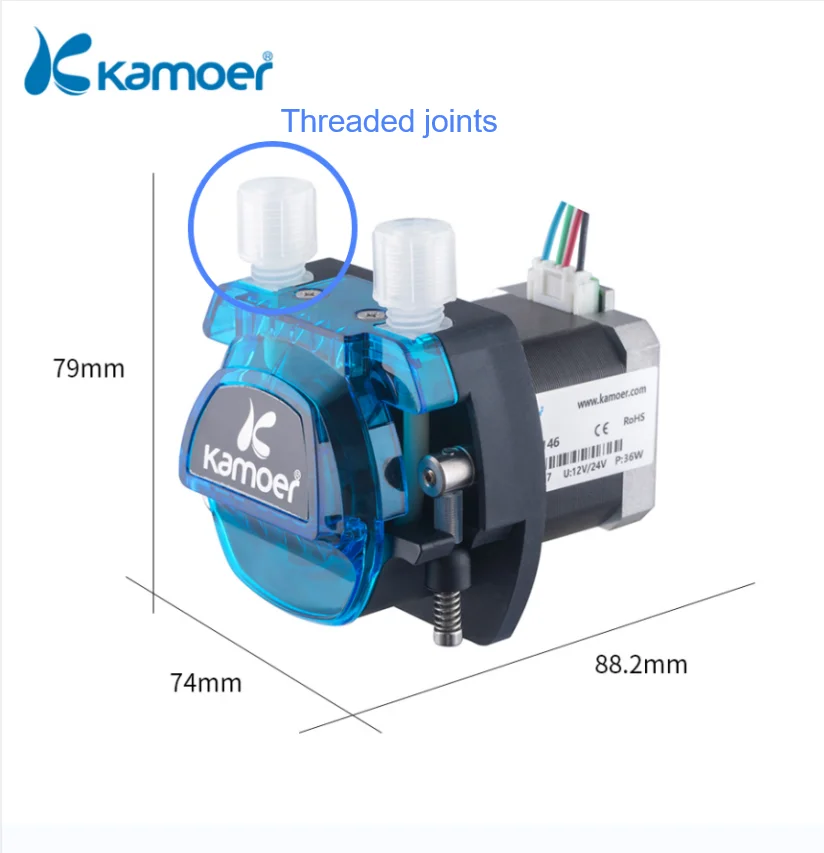 

Пластиковые соединители Kamoer для DIPump550, F4 PRO, фиксатор и Гайка насосной трубки KCM